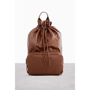 BEIS Brown Convertible Crossbody & Drawstring Backpack